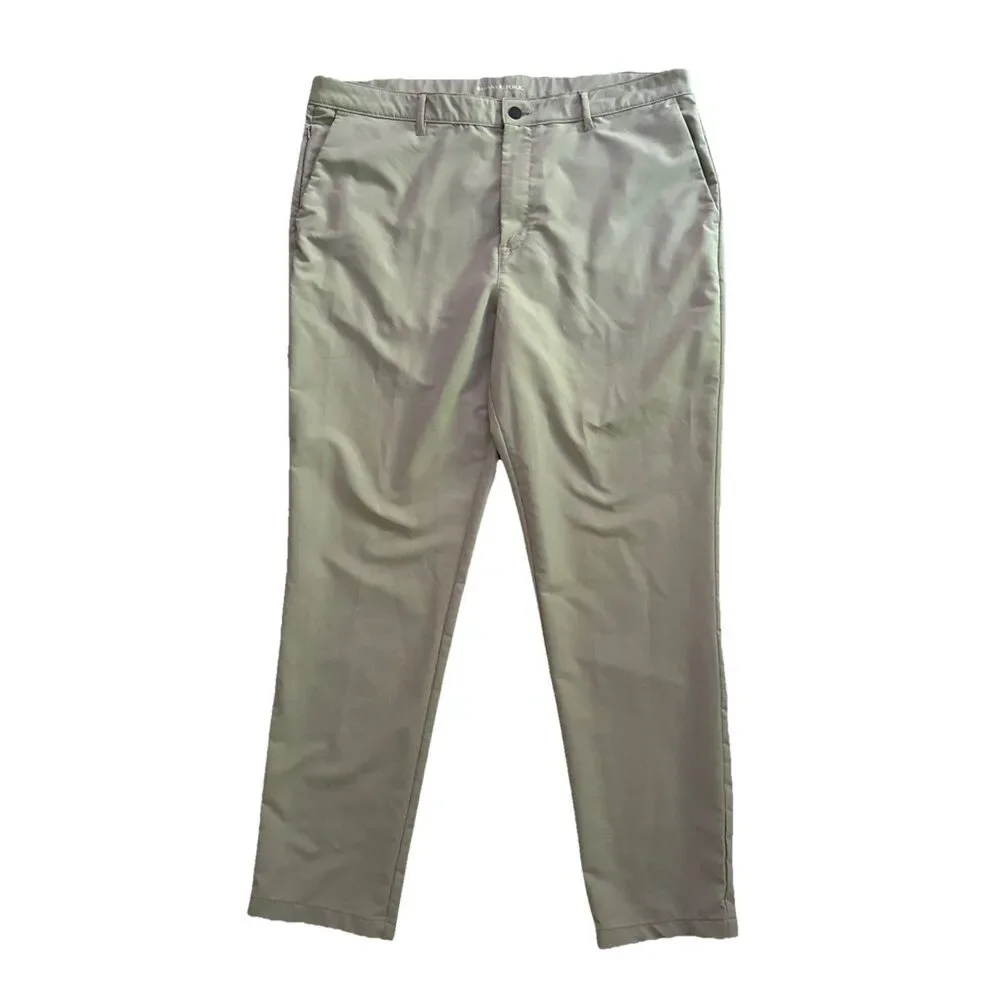 Banana Republic City Pants Mens 40X32 Khaki Performance Tech Golf Casual Chino